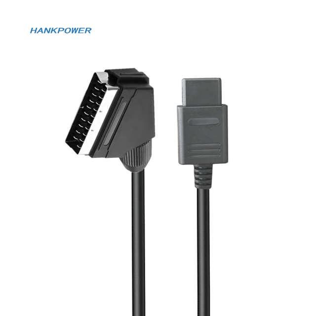 High Speed 6ft Scart RGB AV Cable for SNES N64 Gamecube NGC Game Console