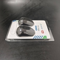Factory Customized Eco Friendly PET Plastic Clamshell Box Transparent Plastic Mouse Packaging Box with Insert Card