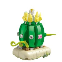 Nouveautés Briques Miniatures en Plastique ABS DIY Tournesol Rose MOC Plantes Fleurs Éternelles Blocs de Construction Micro en Mousse Jouets