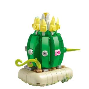 Novedades, Bloques <span class=keywords><strong>de</strong></span> Construcción <span class=keywords><strong>de</strong></span> Plástico ABS para Manualidades, Mini Ladrillos <span class=keywords><strong>de</strong></span> <span class=keywords><strong>Girasol</strong></span> y Rosa, Plantas Suculentas MOC, Flores Inmortales, Micro Bloques <span class=keywords><strong>de</strong></span> Espuma - Product Image 4