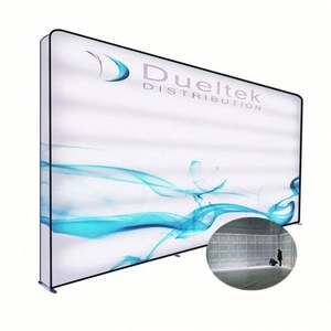 Caja de Luz LED Rectangular de Aluminio para Exteriores, Impermeable, de Alto Brillo, con 100% Poliéster, Tamaño y Color Personalizables para Ferias Comerciales - Product Image 1