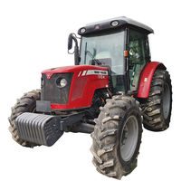 Tracteur à roues 4x4 de 100-110 CV avec pare-soleil, modèle personnalisé avec logo
