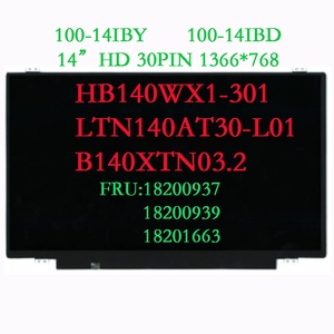 HB140WX1-301 LTN140AT30-L01 <span class=keywords><strong>b140xtn03.2</strong></span> cho Lenovo 100-14IBY 100-14IBD máy tính xách tay màn hình <span class=keywords><strong>LCD</strong></span> 18200939 18200937 18201663 14 "HD 30pin - Product Image 2