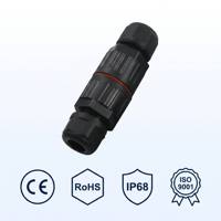 Connecteur de câblage étanche industriel DREAM M20 à 3 broches IP68 250V 10A PA66 ignifuge avec boîtier de jonction