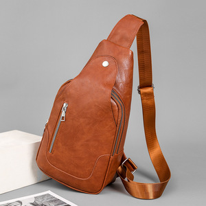 <span class=keywords><strong>Sac</strong></span> Poitrine Souple et <span class=keywords><strong>Antivol</strong></span> en PU, Tendance, Logo Personnalisé, pour Hommes et Femmes, Idéal Loisirs - Product Image 5