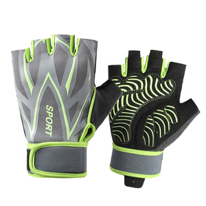 2025 Wholesale Workout Sports Bodybuilding <b>Training</b> Custom Logo Cycling Gym <b>Weight</b> Lifting <b>Gloves</b> Half Finger Fitness Men - Product Image 1