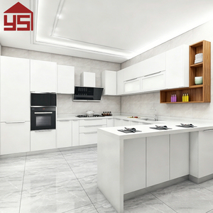 YingSheng Cucine Moderne di Lusso Personalizzate <span class=keywords><strong>in</strong></span> <span class=keywords><strong>Legno</strong></span> <span class=keywords><strong>Massello</strong></span>, <span class=keywords><strong>Cucina</strong></span> Componibile con Isola, Gabinetes De Cocina - Product Image 4