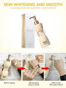 En stock Arbutina orgánica para eliminar la piel de <span class=keywords><strong>ganso</strong></span>, cuidado suave, reparación de piel dañada, loción corporal blanqueadora de colágeno hidratante - Product Image 4