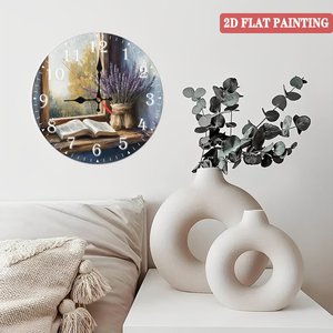Horloge en <span class=keywords><strong>bois</strong></span> personnalisée 30x30cm avec un support mural français pour un nivellement facile - Product Image 4