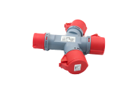 Prise industrielle haut de gamme HFE 3 voies 16A 3/4/5P Multi Cee étanche IP44 415V
