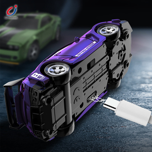 Xe điều khiển từ xa drift tốc độ cao Chengji 2.4g 4wd mô phỏng đua xe có đèn, tỷ lệ <span class=keywords><strong>1</strong></span>/64 - Product Image 3