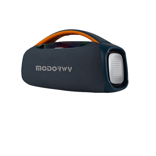 Modorwy 120W Portable for Bluetooth Speaker with RGB LED and Quality Microphone Waterproof IPX-6 Channels 3D Surround Sound