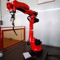 Robot industriel 6 axes haute stabilité, charge utile de 15 kg, pour la solution d'automatisation de l'inspection et du calibrage des pièces moteur, robot collaboratif