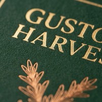 Étiquettes adhésives personnalisées en papier synthétique, estampées à chaud en or, imperméables, pour coffrets cadeaux d'assaisonnements et emballages de bouteilles en verre