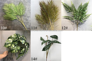 Planta Artificial de Hojas de Monstera de Tacto Real, Hojas de Taro de Primavera, Arbusto de Monstera Artificial con Raíz - Product Image 6