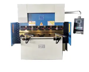 Máquina de freio hidráulico, wc67k automático pequeno e300 controlador máquina de dobra aço hidráulico x y vaxis cnc máquina pesada