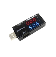 Probador de unidad flash USB Medidor de corriente y voltaje USB para pruebas convenientes