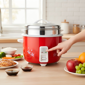 Cuisinière à riz automatique commerciale 1300W-4350W 3.6L-16L, commande à un bouton et protection contre la surchauffe pour usage domestique, grande capacité (3.6-16L) - Product Image 6
