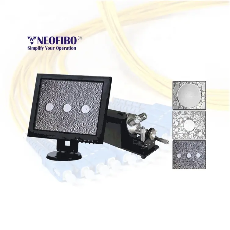 Neofibo FK3 Einstellbares Multifunktions-Glasfaser-End flächen detektor Glasfaser mikroskop Optic Fibre End Inspection Tool