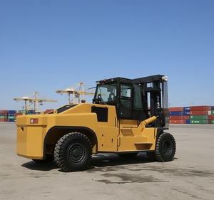 מלגזת דיזל כבדה חדשה של WEIRS במשקל 36 עד 60 טון מתאימה למעליות מכולות נמל. מלגזה טלסקופית. - Product Image 4