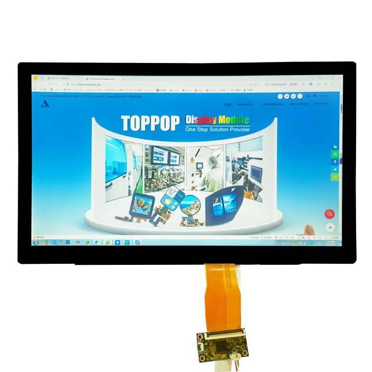 [In Stock] 13.3inch Full HD 1080P 1920*1080 Resolution edp tablet LCD display controller With hd-mi driver board ctp touchscreen
