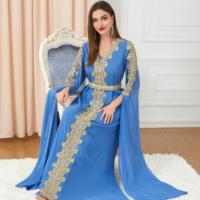 Abaya musulmane pour femmes, Borka, robe de soirée musulmane de Dubaï