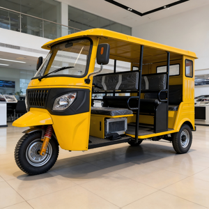 ELICK Vehículo Eléctrico de Tres Ruedas Abierto para Pasajeros, 6 Asientos, Velocidad 30-50km/h, Autonomía 70-90km, Carga Útil 400kg, Triciclo Camper - Product Image 4