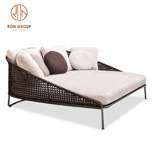 Plage piscine météo jardin soleil transat patio daybed balcon lit salon rotin chaise hôtel Club chaise simple à empiler - Product Image 5