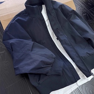 Chaqueta de Piloto Retro Y2K para Hombre 2025 - Estilo Cleanfit Holgado, Ropa de Trabajo Desestructurada, Ropa Urbana, Abrigo de Primavera/Otoño, Logotipo Personalizado Disponible - Product Image 2