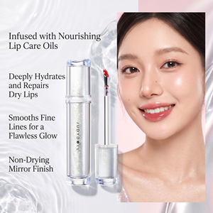 Brillo Labial Efecto Espejo, Voluminizador, de Larga Duración, con Esencia de Agua de Hierro de Hielo, Tubos de Cristal, <span class=keywords><strong>Maquillaje</strong></span> Diario - Product Image 3