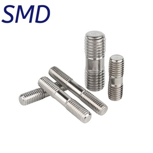 Vis à double extrémité en acier inoxydable SMD M6 M8 M10 M12 M14 M16 entièrement filetées métriques droites pour l'industrie générale - Product Image 2