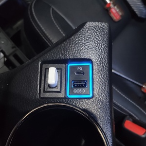 Chargeur de voiture Chelink QC3.0 PD à charge rapide, double USB, adaptateur pour téléphone, DVR, MP3 pour <span class=keywords><strong>Toyota</strong></span> - Product Image 5