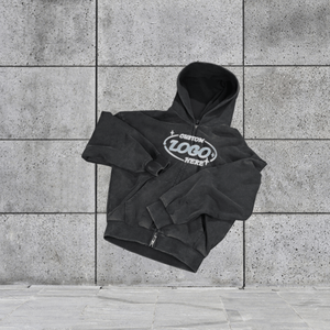 Sweat-shirt à capuche lourd à vendre chaud, sweat-shirt à capuche personnalisé avec logo pour hommes, broderie 3D personnalisée, impression sur écran - Product Image 2