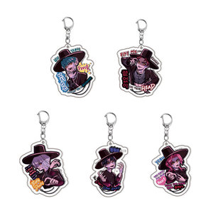 Llavero Acrílico de Lumi Mira <span class=keywords><strong>Zoe</strong></span> del Grupo Femenino Demon Hunter, Accesorio de Anime para Decorar Mochilas - Product Image 1