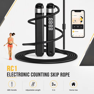 Großhandel YANXING Marke RC1 Modell Elektronisches Heim-Fitness Smart Digitales Springseil App-Verbindung Anpassbarer ABS-Griff Einstellbar - Product Image 6