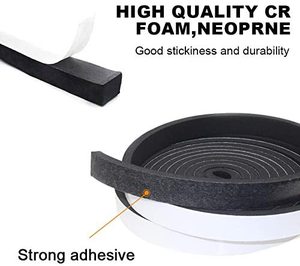 Proveedor personalizado 12mm negro blanco colorido coche agarre goma Eva Pe acrílico doble cara cinta <span class=keywords><strong>de</strong></span> espuma - Product Image 2