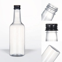 Bouteille en plastique PET pour sauce piquante, 25 ml, 50 ml, 100 ml, 150 ml, bouteille en plastique pour sauce, vinaigrette, mayonnaise, ketchup