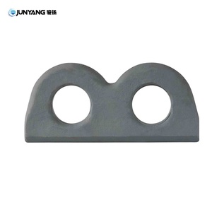 Plaque de fixation double œil personnalisable, soudable en usine pour la connexion de tendeurs et de barres de fixation, pièces de conteneurs - Product Image 2