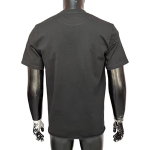 T-shirt pour homme 100% coton Logo personnalisé Design de qualité supérieure Col rond surdimensionné T-shirt ample Streetwear T-shirt uni pour homme - Product Image 6