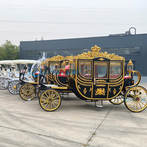 Fantastique calèche électrique de style européen pour la visite des monuments, calèche de conte de fées Victoria pour la princesse Victoria, calèche de mariage - Product Image 4