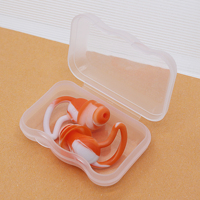Bouchons d'oreilles en silicone réutilisables à 3 couches pour le sommeil, isolation phonique, protection auditive, étanches pour la natation