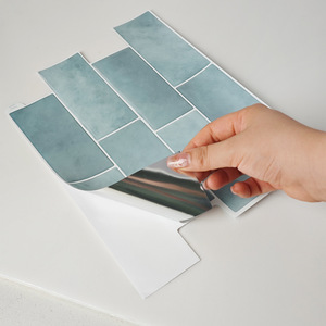 Papel Tapiz Vinílico Autoadhesivo CHOOWIN con Patrón Geométrico, 1-1.2mm de Grosor, Impermeable, Insonorizante, para Cocina y Baño, Moderno, 1 Año de Garantía - Product Image 5