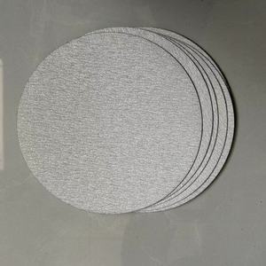 4.5inch 115mm Aluminum Oxide Alumina White Dry <strong>Hook</strong> and <strong>Loop</strong> Coated Abrasive <strong>Sanding</strong> <strong>Disk</strong> for Grinding Applications - Product Image 1