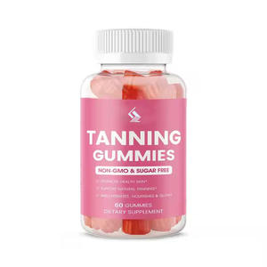 OEM ODM Best-seller Gummies de bronzage quotidien sans soleil Suppléments autobronzants avec astaxanthine et vitamines Supplément de santé - Product Image 1