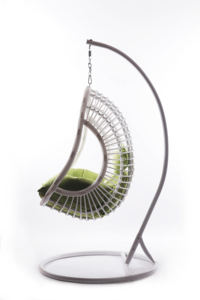 Chaise suspendue de jardin Daijia avec kit de <span class=keywords><strong>suspension</strong></span>, chaise suspendue en corde de coton confortable et robuste - Product Image 5