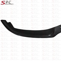 Lèvre avant en fibre de carbone style SPC ED1 pour Benz C63 2015-2019, lèvre avant en fibre de carbone pour pare-chocs avant Classe C W205
