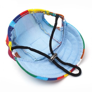 Gorra de béisbol <span class=keywords><strong>para</strong></span> perros con orificios <span class=keywords><strong>para</strong></span> las orejas y correa ajustable <span class=keywords><strong>para</strong></span> la barbilla, sombrero <span class=keywords><strong>para</strong></span> el sol <span class=keywords><strong>para</strong></span> perros y gatos, visera <span class=keywords><strong>para</strong></span> caminar y viajar al aire libre - Product Image 5