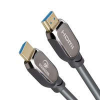 Câble haute vitesse plaqué or de qualité supérieure 2024, 15 m, pour 4K 2.0, pour projecteur, ordinateur, moniteur
