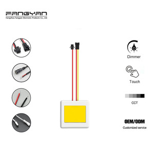 12V 24V 5A 60W 스마트 욕실 거울 터치 디밍 싱글 버튼 LED 조명 거울 터치 센서 스위치 - Product Image 3