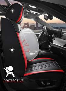 Funda de Asiento de Coche Universal de Cuero para Jeep Liberty KJ 2025, Ford Fusion, Ssangyong Actyon Sport, Juego Completo, Nueva - Product Image 6